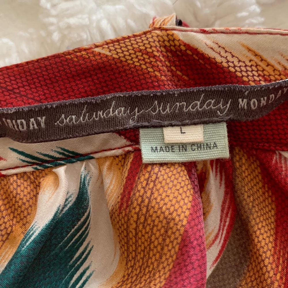 100% silk halter dress by Saturday Sunday